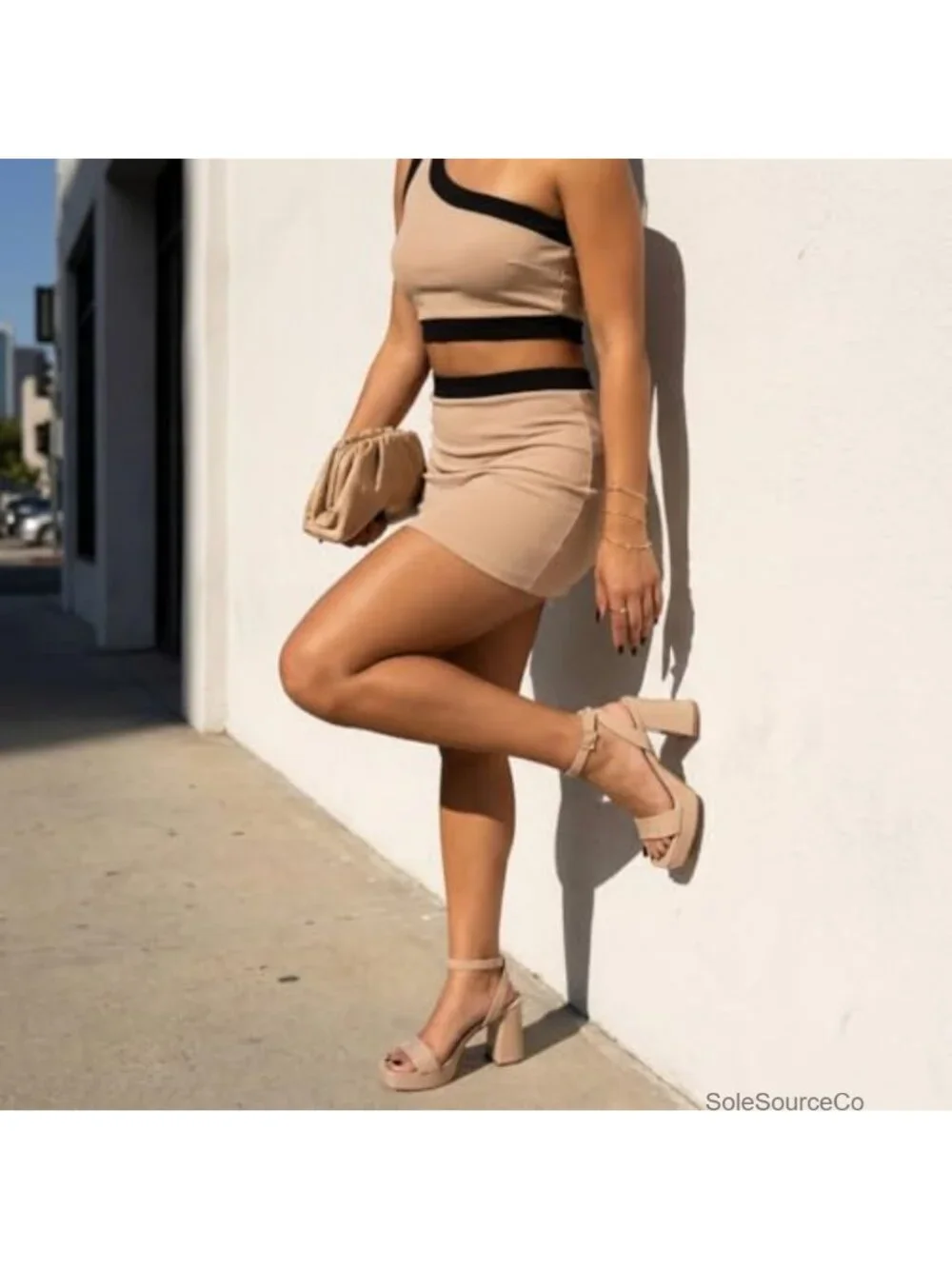 Platform Sandal with Memory Foam Insole, Ankle Strap, Wide Widths Available